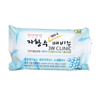 สบู่ก้อนเกาหลี 150g 3W Clinic สูตรคาเวียร์ฟื้นฟูผิว  รูปที่ 1