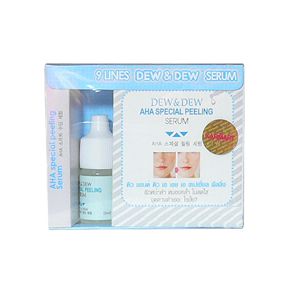 เซรั่ม 5ML Dew&Dew สูตรเอเอชเอ สเปเชียลพีลลิ่ง (AHA) สติ๊กเกอร์ Karmarts  รูปที่ 1