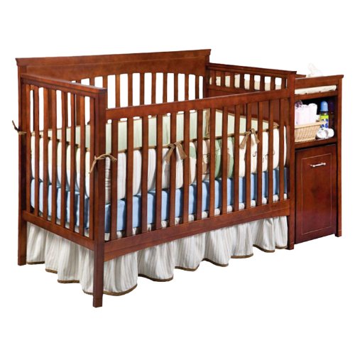 Buy Best Lowest Price Delta Childrens Products Pine Padrona Crib and Changer รูปที่ 1