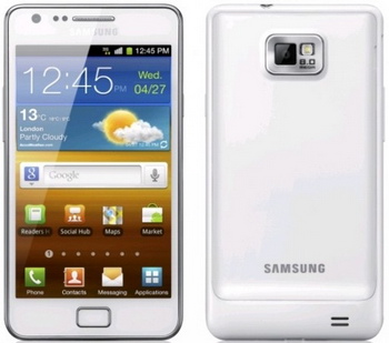 Samsung Galaxy S2 White  ราคา  17900  บาท รูปที่ 1