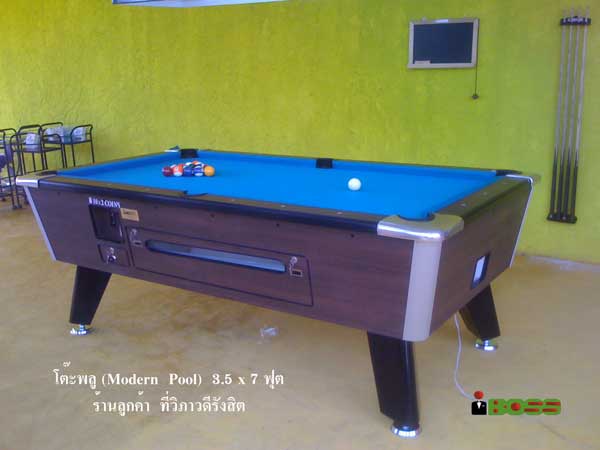 โต๊ะพลู  Pool  Table  สด  เช่า และ แบ่ง %  ผลิต และ จำหน่าย  ติดต่อเข้ามานะค่ะ  ลูกปลา  โทร. 0812407552 รูปที่ 3
