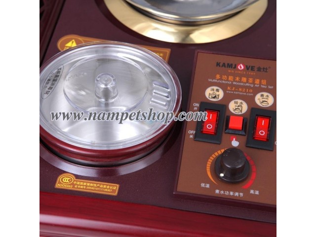 ชุดชงชาเซ็ทใหญ่ KAMJOVE KJ-8210 สินค้านำเข้า ราคาไม่แพง รูปที่ 5