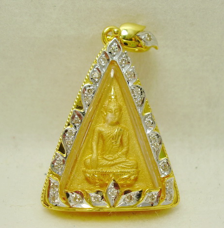 พระสมเด็จ เลี่ยมทอง นน. 14.15 g รูปที่ 6