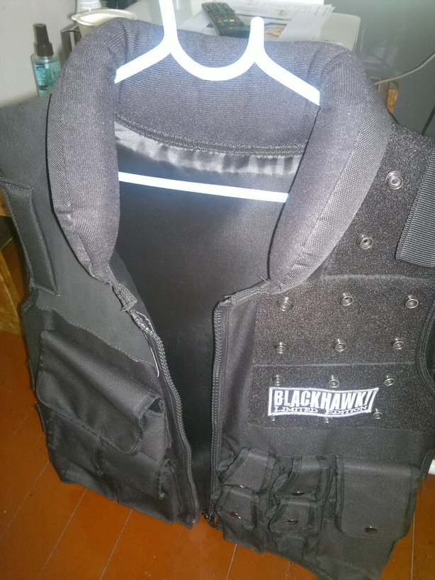 เสื้อเกราะ BB gun แบบแจ๊กเกต สีดำ รูปที่ 4