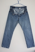 จำหน่ายกางเกงยีนส์ Jeans Levi's 501 2Hand W32 L32 Made in GUATEMALA