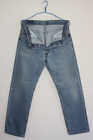 จำหน่ายกางเกงยีนส์ Jeans Levi's 501 2Hand W34 L30 Made in CANADA รูปที่ 1