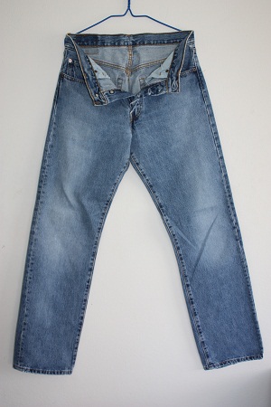 จำหน่ายกางเกงยีนส์ Jeans Levi's 501 2Hand W31 L34 Made in U.S.A รูปที่ 1
