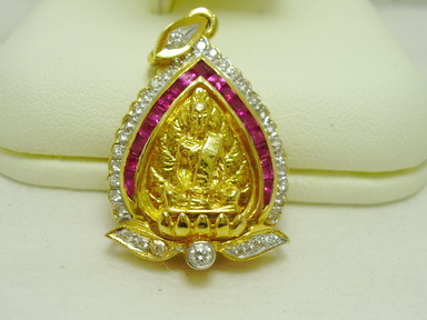 พระกริ่ง สธ พระชัยวัฒน์ ปี 2535 เนื้อทองคำ รูปที่ 4