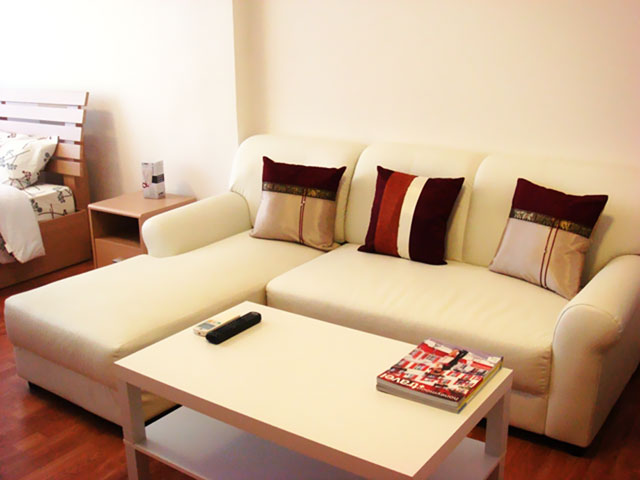 IVY Ratchada for Rent ,30 Sqm, studio,Fully Furnished, Near MRT Sutthisan 12,000 THB. รูปที่ 1