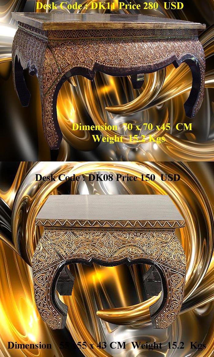 จำหน่ายโต๊ะสวยๆ สไตล์ไทยๆ Thai Antique Desk  รูปที่ 5