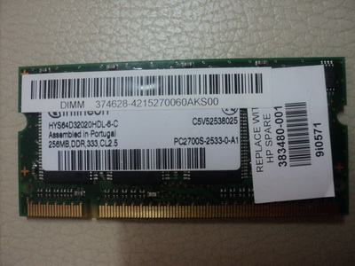 DDR3 Notebook Bus 1066/2GB=500(ประกัน LT) /  DDR Notebook Bus 333/256MB=300 รูปที่ 5