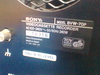 รูปย่อ ขาย batacam sp ของยี่ห้อSONY videocassette recorder BVW-70 P รูปที่3