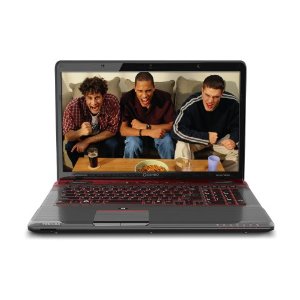 Toshiba Qosmio X775-Q7380 17.3-Inch Gaming Laptop - Fusion X2 Finish in Red Horizon รูปที่ 1