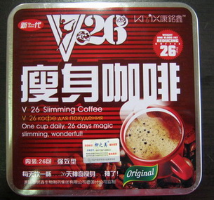 ฮิตไม่เปลี่ยนแปลงกับV26 Magic Slimming Coffee กาแฟลดน้ำหนักสูตร original รูปที่ 1