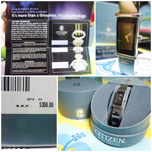 ขาย Citizen Women's Eco-Drive Silhouette Bangle Watch ราคา 6,500 บาท รูปที่ 5