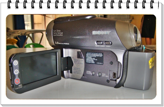 ขายกล้อง VDO SONY HANDYCAM  ( MODEL DCR-DVD803E) รูปที่ 4
