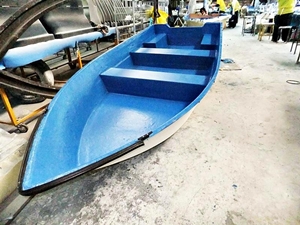 ขายเรือไฟเบอร์ (ขนาดใหญ่ 350 * 135 * 45  cm. ) รูปที่ 2