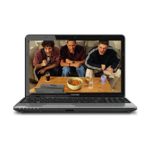 Toshiba Satellite L755-S5349 15.6-Inch LED Laptop - Fusion Finish in Matrix Silver รูปที่ 1