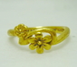 รูปย่อ แหวนทอง 99.99 Prima gold ลายดอกไม้ นน 3.12 g รูปที่1