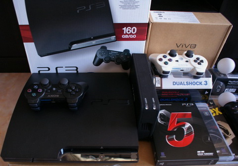 PlayStation 3 Slim - 160 GB ( CFW 3.55 ) พร้อมเกมส์เต็มHDD รูปที่ 5