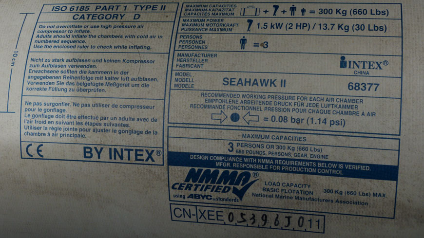 ขายเรือยาง INTEX SeaHawkII 25,000 ตัวTop ขายต่อเหลือ 18,000 รูปที่ 4