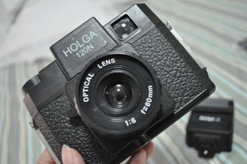 Recesky twin lens reflexและHolga120N+Flash 15B รูปที่ 5