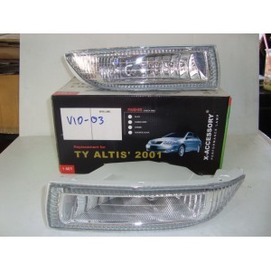 ไฟตัดหมอก สปอร์ตไลท์ TOYOTA ALTIS ปี 01,04,08, new-altis ราคาส่ง-ปลีก เทพประดับยนต์ รูปที่ 5