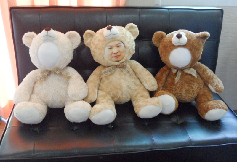ของขวัญปีใหม่ ตุ๊กตาหน้าคุณ 3 มิติ จมูกโด่ง หน้าเด้ง ในชุดแซนต้าครอส รูปที่ 5