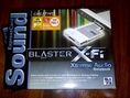 ของนำเข้าพึ่งลงเครื่องยังไม่ได้แกะกล่องเลยราคาถูก Creative Sound Expresscard Blaster X-fi Xtreme Audio Notebook