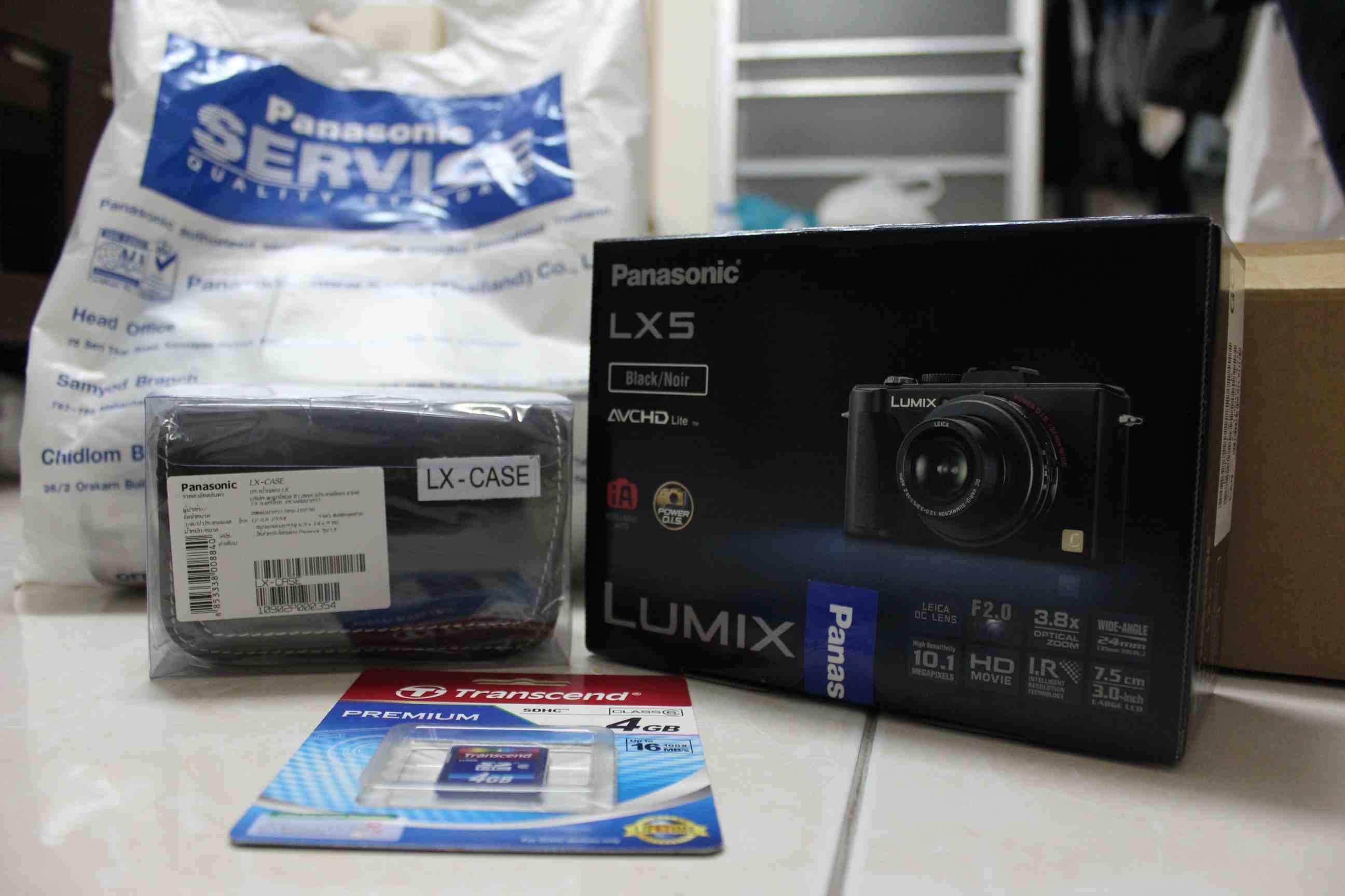 Panasonic Lumix DMC-LX5 มือหนึ่ง ใหม่แกะกล่อง!! รูปที่ 1