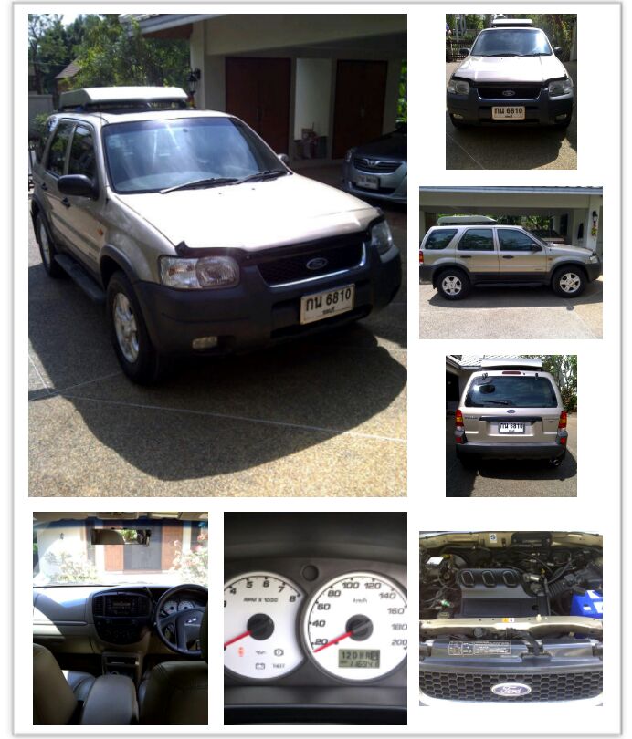 FORD ESCAPE XLT V6 3.0 Benzene AT Year2004 รูปที่ 1
