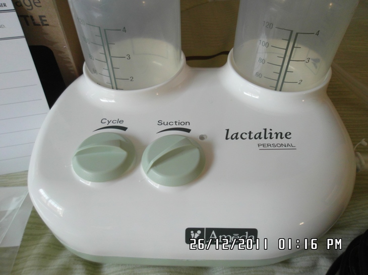ขาย เครื่องปั๊มนมไฟฟ้า ยี่ห้อ Ameda รุ่น Lactaline ULTRA มือสอง ราคา 7,000.- บาท รูปที่ 5