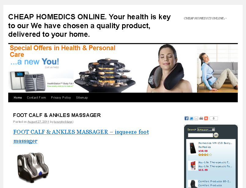cheap homedics online. special offers  in health & prosonal care รูปที่ 1