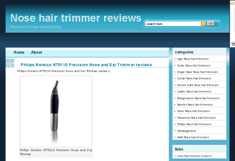 nose hair trimmer reviews รูปที่ 1