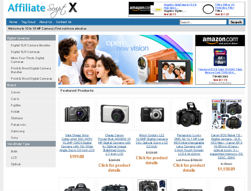 Best Price Sony Cyber-shot DSC-HX5V 10.2MP CMOS Digital Camera  รูปที่ 1