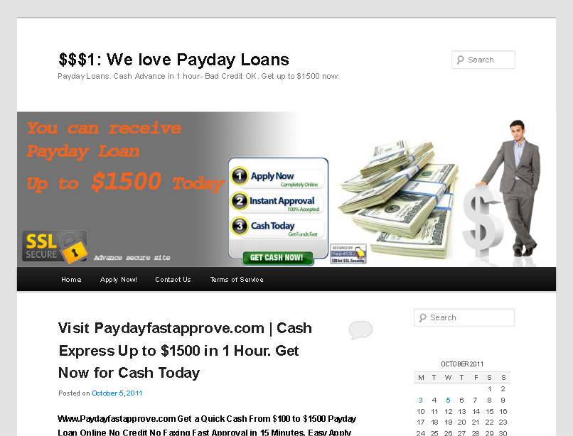 payday loans. cash advance in 1 hour- bad credit ok. get up to $1500 now in less than 24 hours รูปที่ 1
