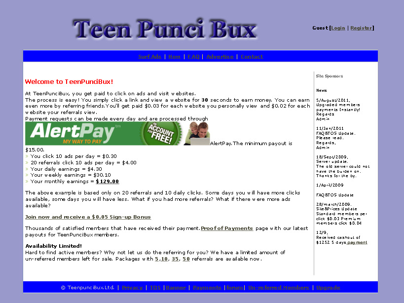 teenpuncibux - .view .click .make money รูปที่ 1
