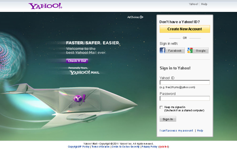 Yahoo! Mail: The best web-based email! รูปที่ 1