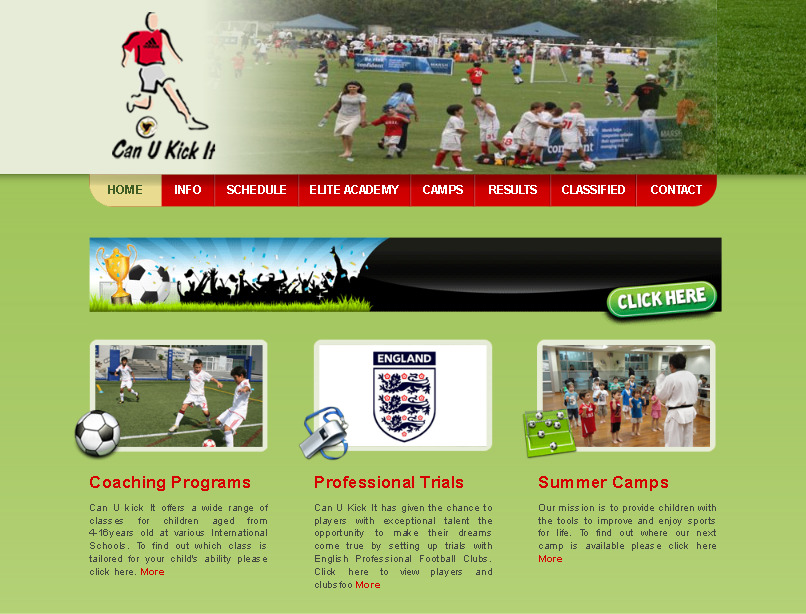 can u kick it | football academy sport summer camp รูปที่ 1