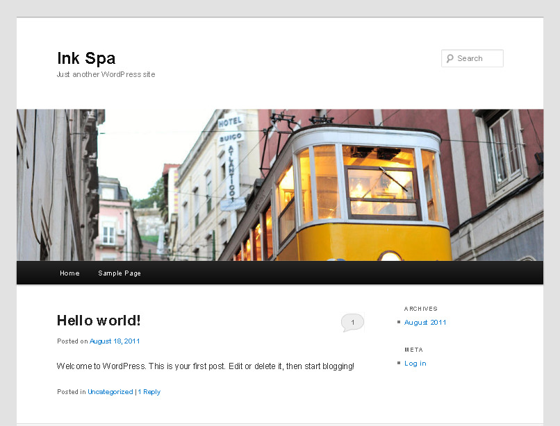 Ink Spa | Just another WordPress site รูปที่ 1