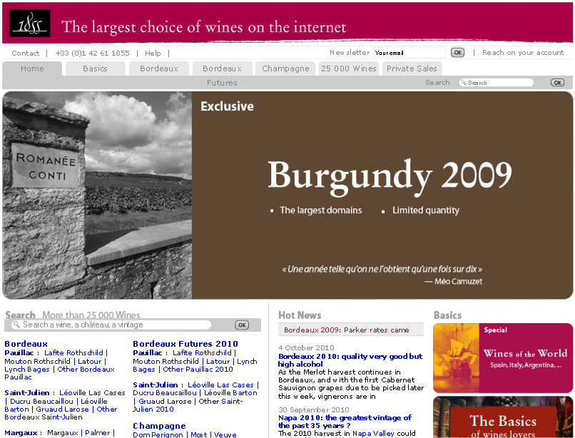 bordeaux primeurs 2010, 2009, 2008, champagne, vente privée de vins sur 1855 รูปที่ 1