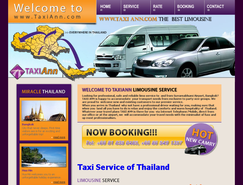 Taxi Service Thailand Lady driver Limousine T.0818350485 รูปที่ 1