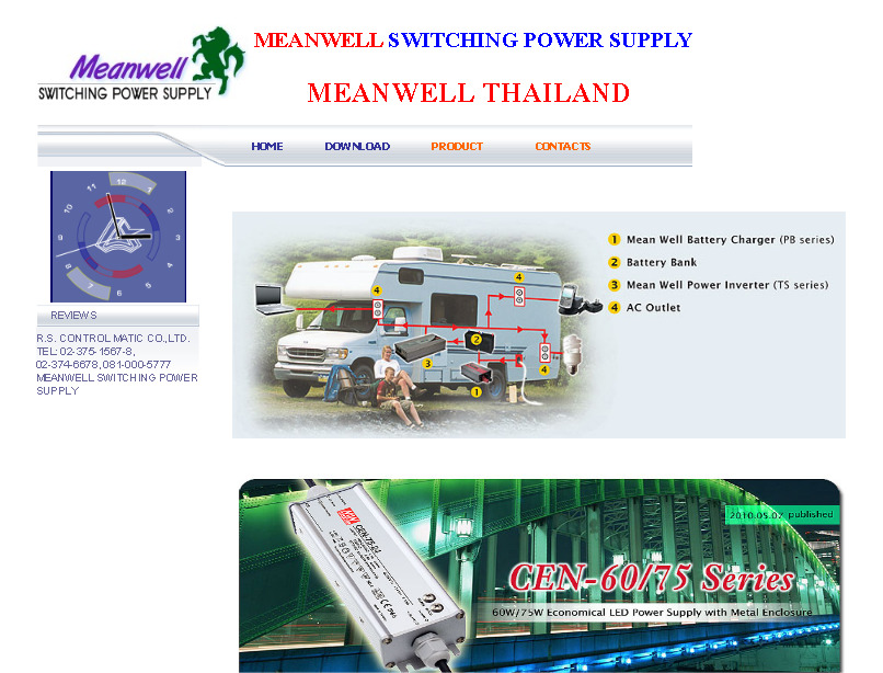 meanwell switching power supply - meanwell thailand รูปที่ 1