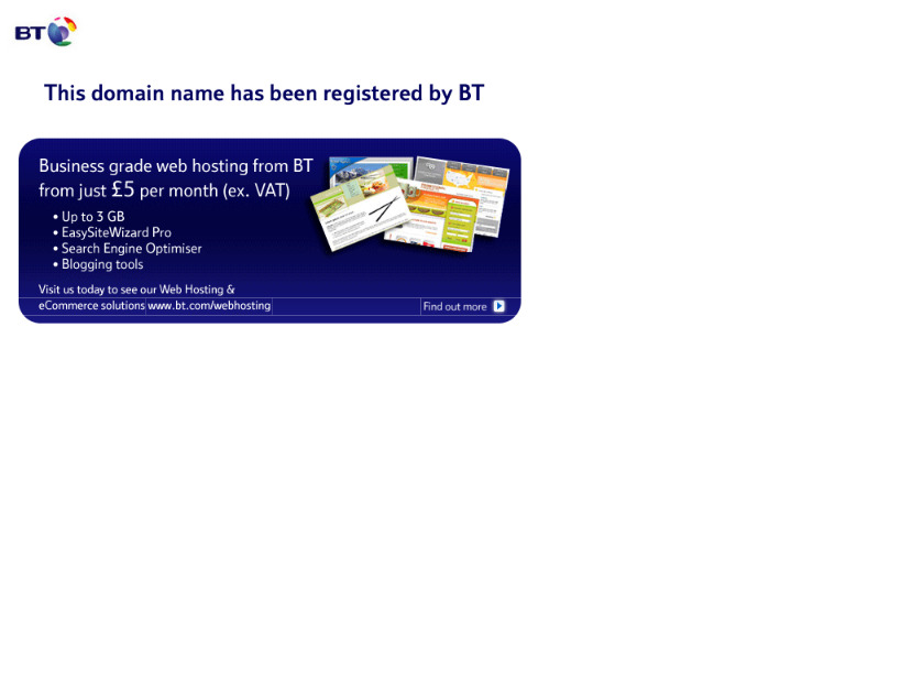 this domain has been registered by bt รูปที่ 1