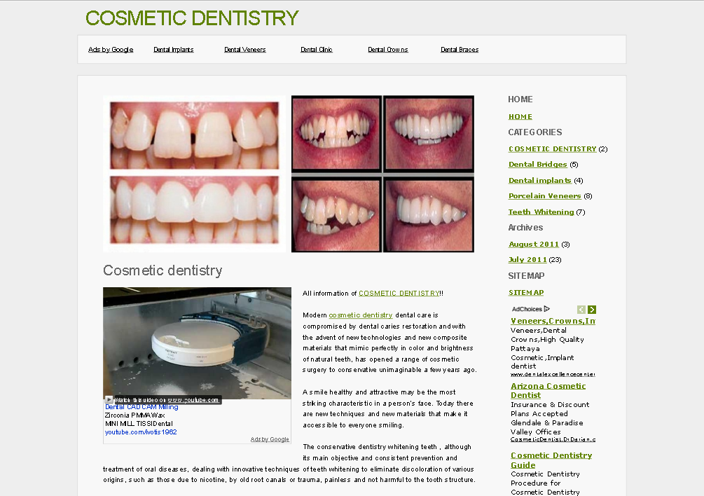 cosmetic dentistry | cosmetic dentistry information รูปที่ 1