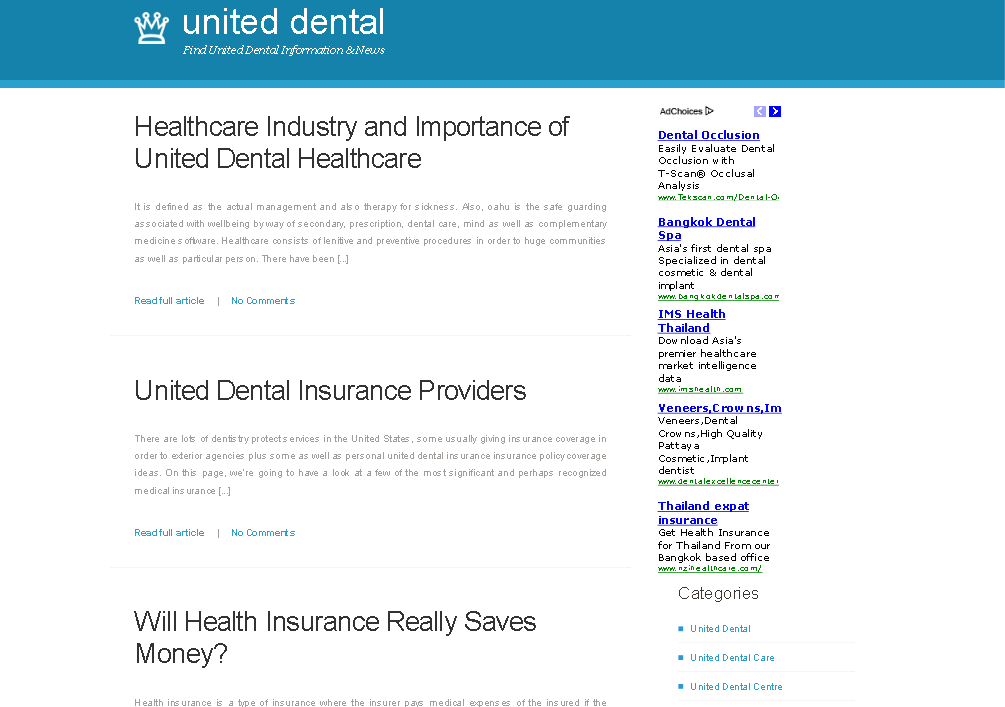 United Dental Insurance รูปที่ 1