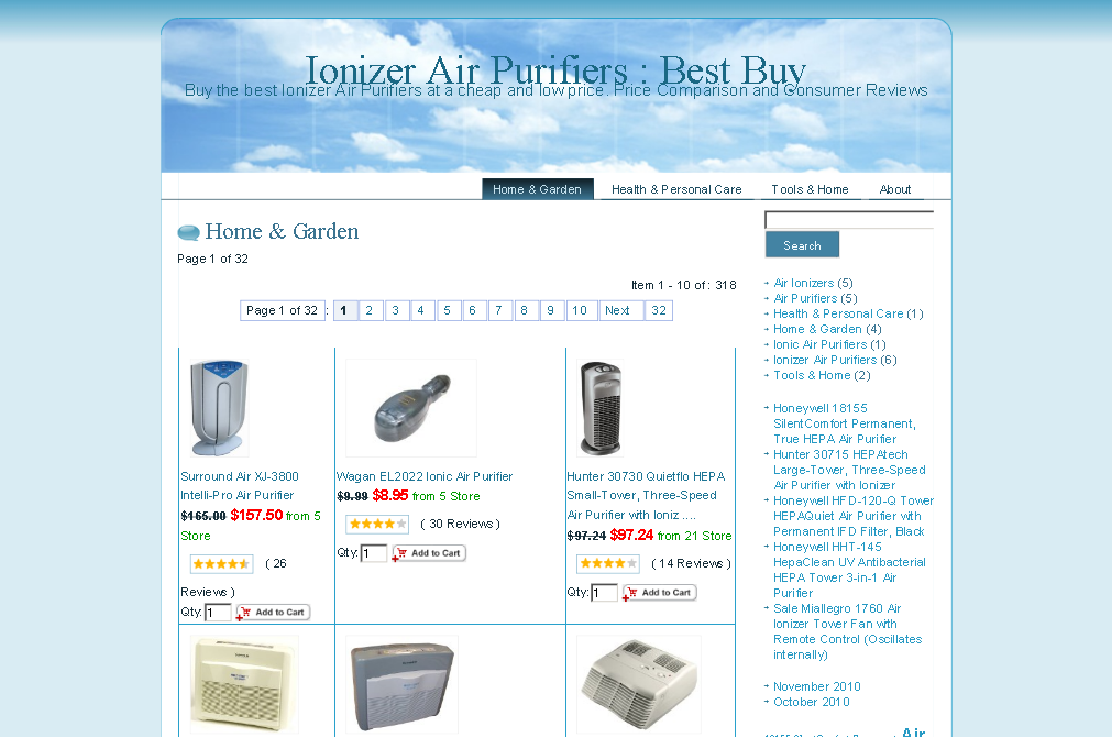 ionizer air purifiers : best buy รูปที่ 1