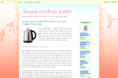 Aroma cordless kettle 