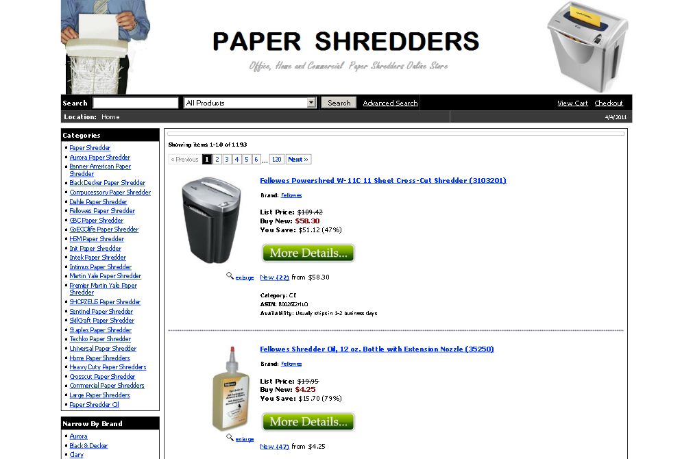 Paper Shredder รูปที่ 1