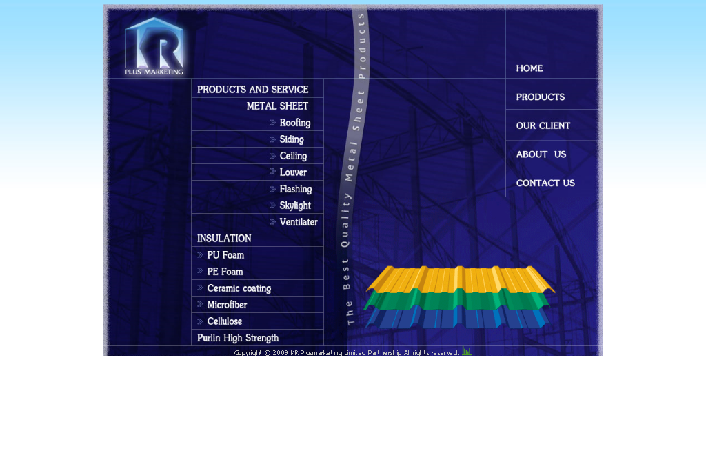 จำหน่ายรับติดตั้งงานหลังคาเหล็กรีดลอน metal sheet, siding, louverแผ่นหลังคาเหล็ก metal sheet รูปที่ 1